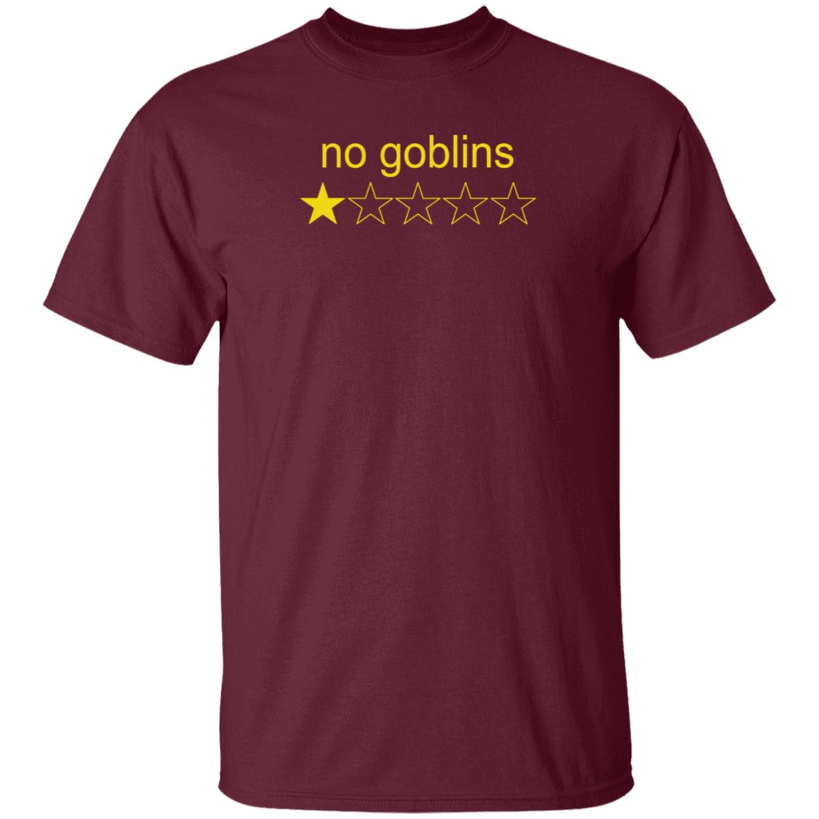 Greg Newkirk No Goblins One Star Shirt Hoodie Sweatshirt - Teechipus