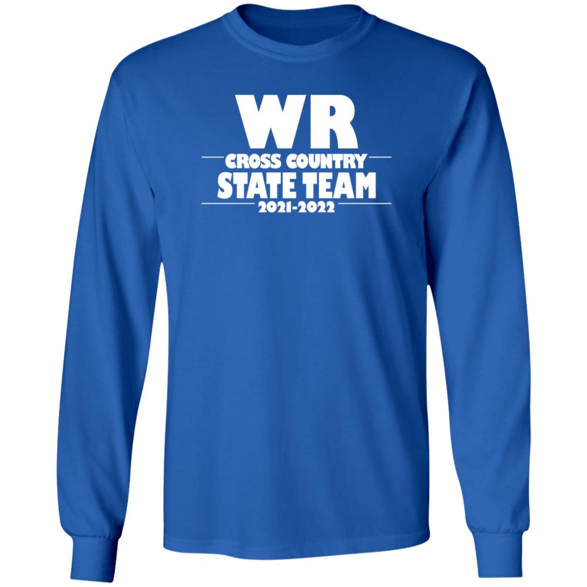 Washburn Rural Xc Wr Cross Country State Team 2021-2022 Shirt Hoodie Sweatshirt - Teechipus