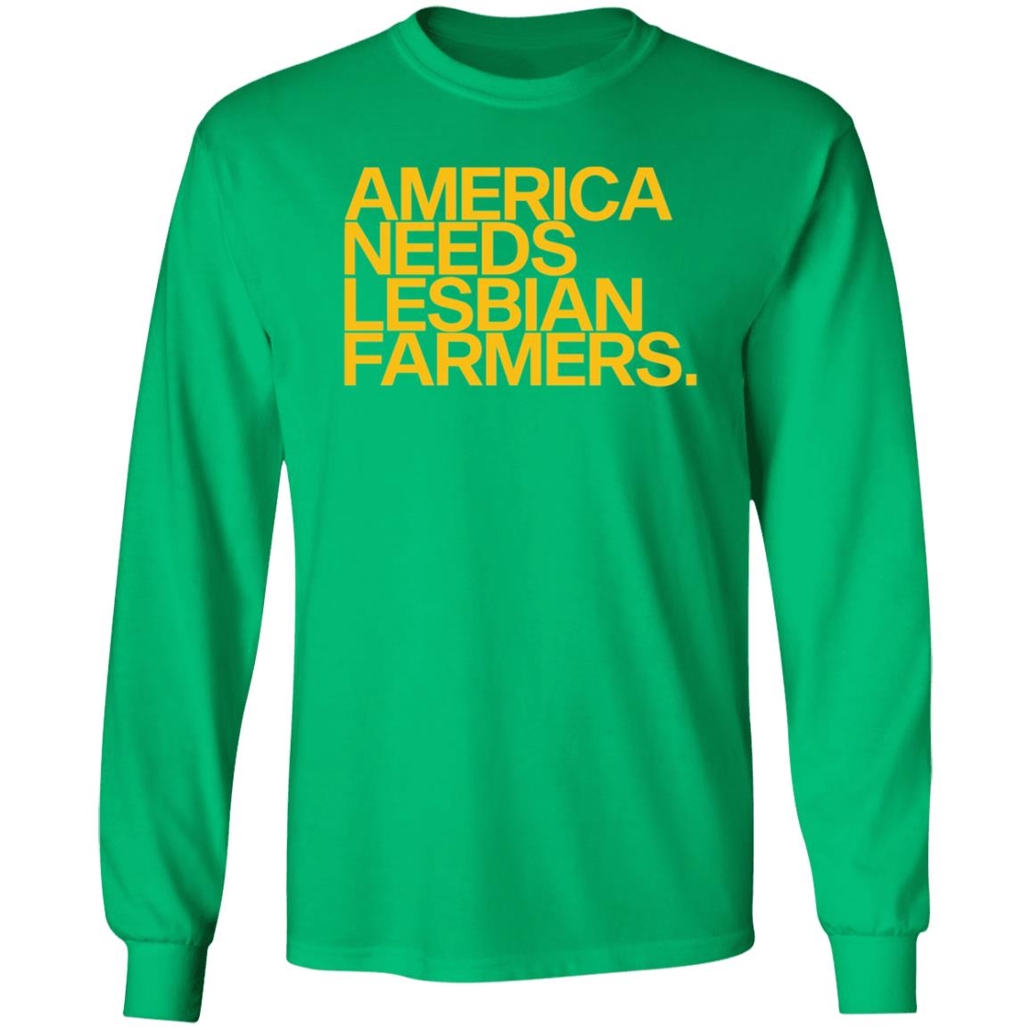 America Needs Lesbian Farmers Shirt Nina America Needs Lesbian Farmers Shirt Hoodie Sweatshirt - Teechipus