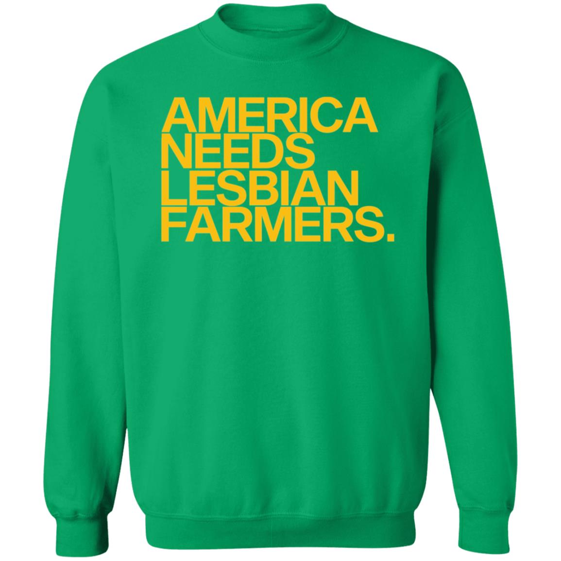 America Needs Lesbian Farmers Shirt Nina America Needs Lesbian Farmers Shirt Hoodie Sweatshirt - Teechipus