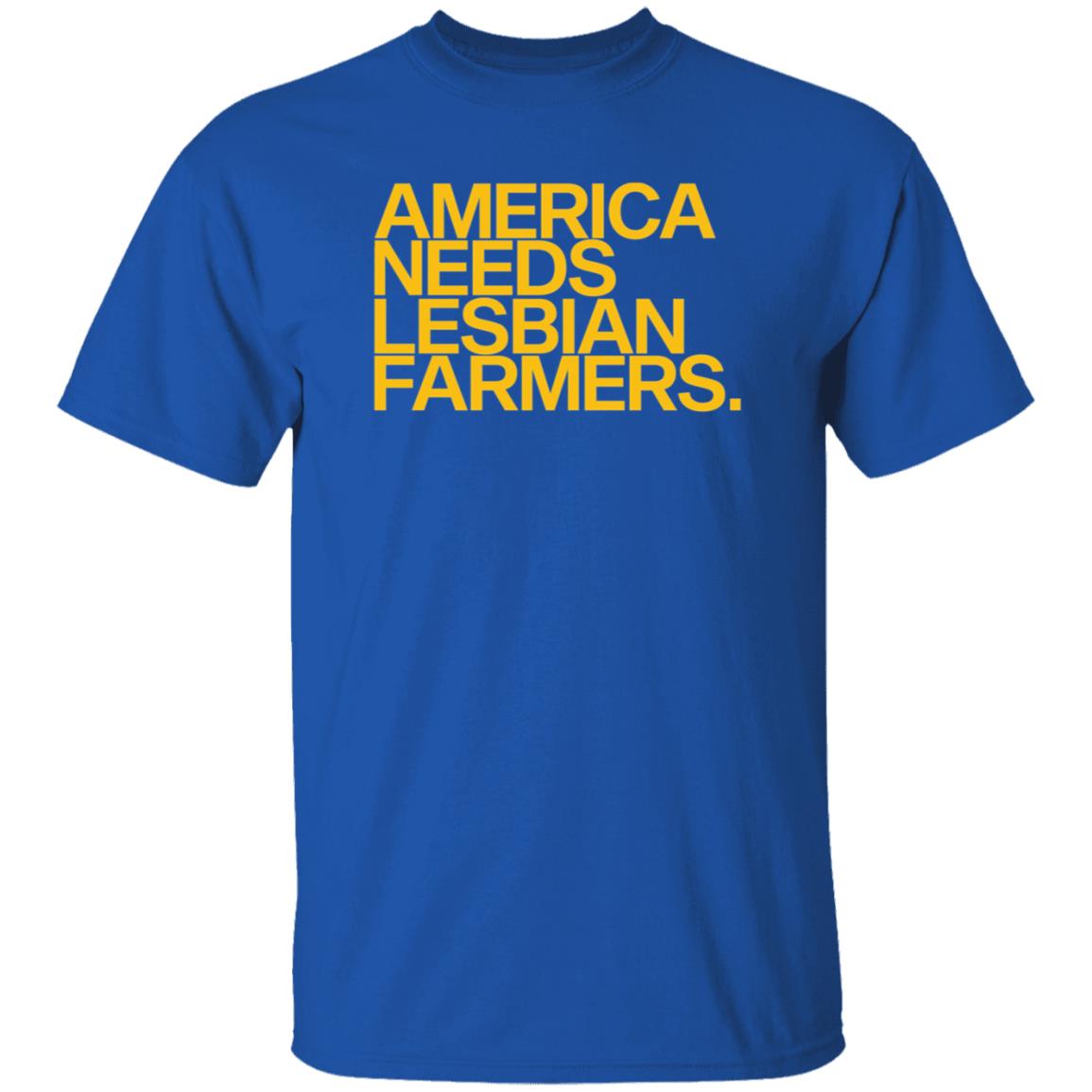 America Needs Lesbian Farmers Shirt Nina America Needs Lesbian Farmers Shirt Hoodie Sweatshirt - Teechipus