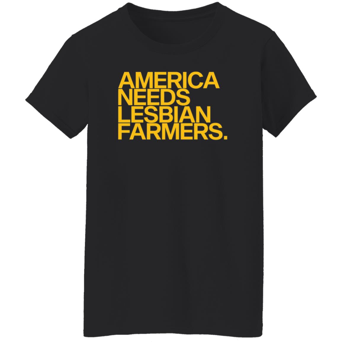 America Needs Lesbian Farmers Shirt Nina America Needs Lesbian Farmers Shirt Hoodie Sweatshirt - Teechipus