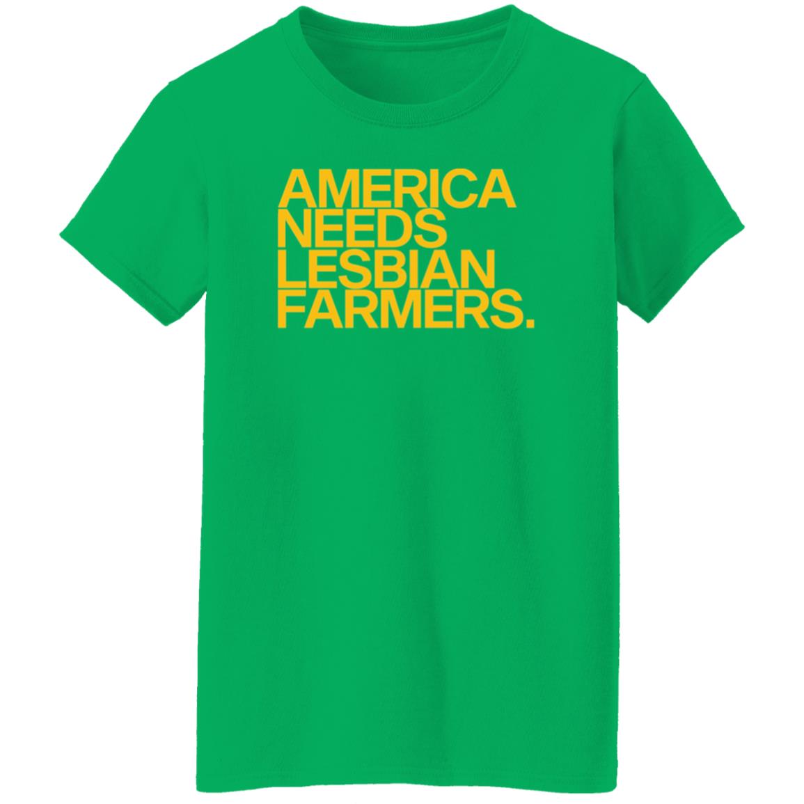 America Needs Lesbian Farmers Shirt Nina America Needs Lesbian Farmers Shirt Hoodie Sweatshirt - Teechipus