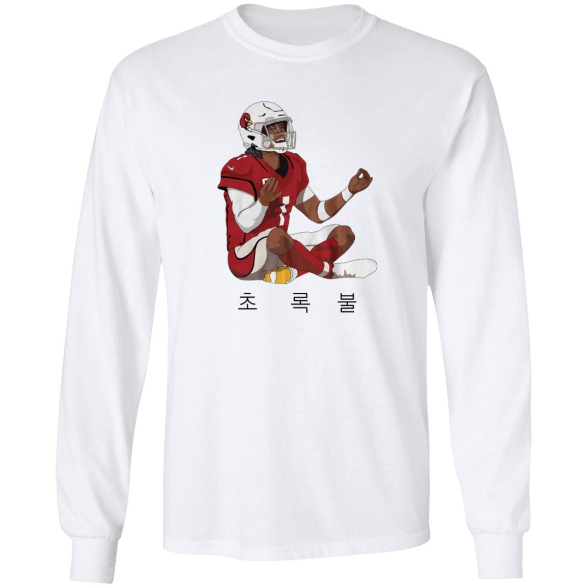 Kyler Murray Merch Green Light Long Sleeve Shirt Kyler Murray Hoodie - Teechipus