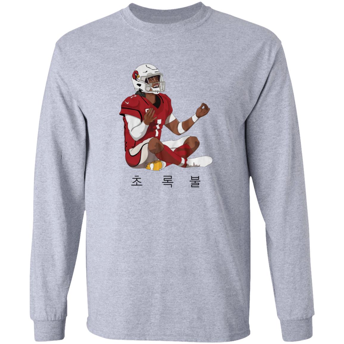 Kyler Murray Merch Green Light Long Sleeve Shirt Kyler Murray Hoodie - Teechipus