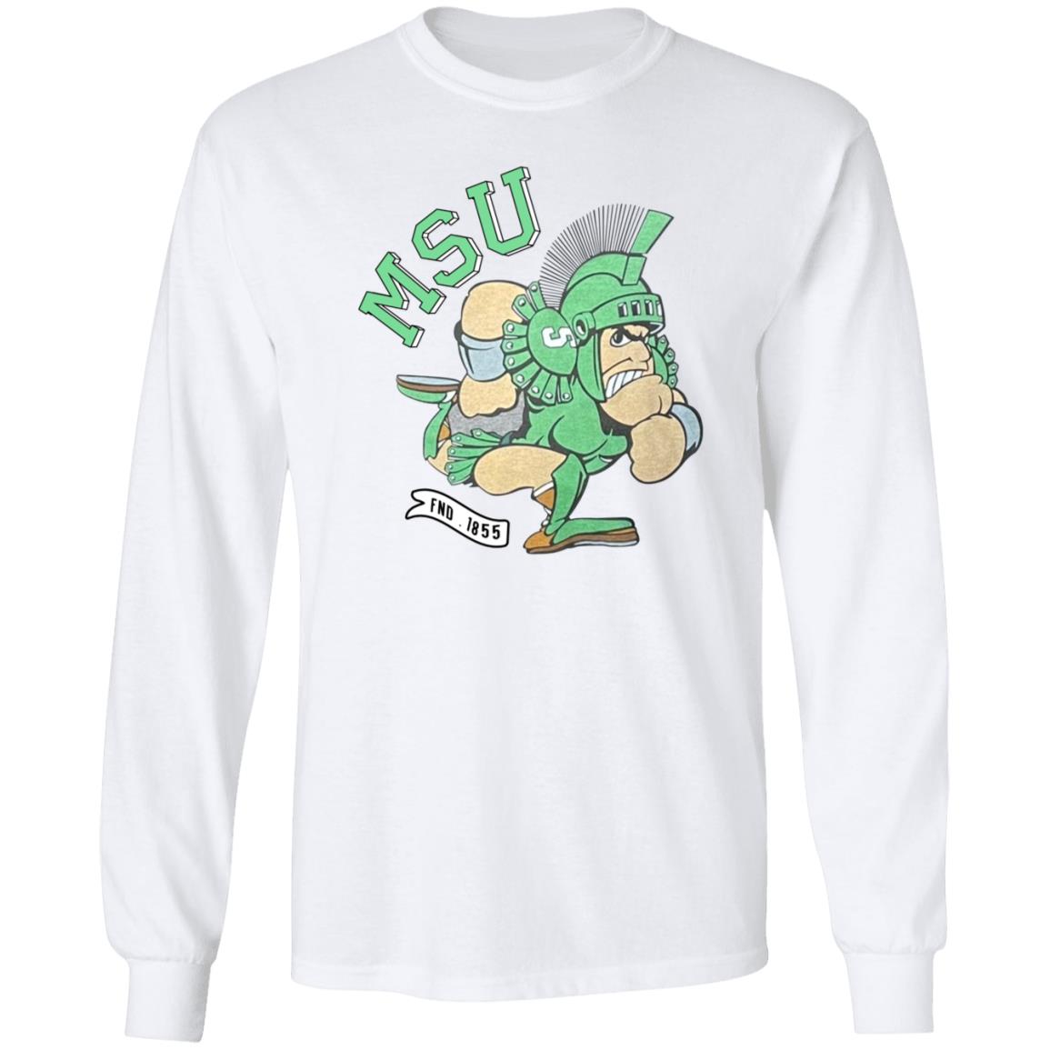 Msu Fnd 1855 Shirt Brandon Walker Msu Fnd 1855 Shirt Hoodie Sweatshirt - Teechipus