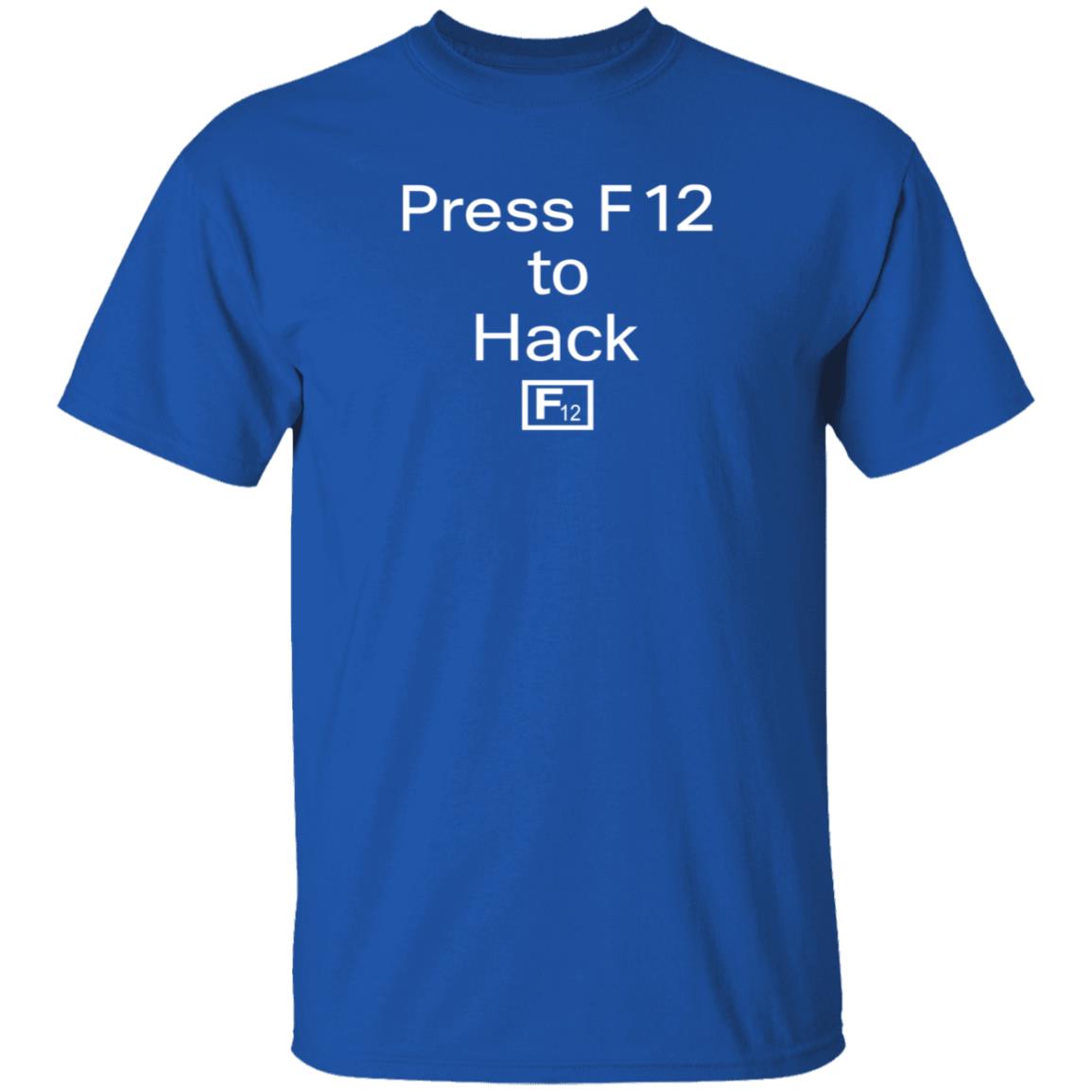 Press F12 To Hack F12 Shirt Governor Mike Parson Press F12 To Hack F12 Shirt Hoodie Sweatshirt - Teechipus