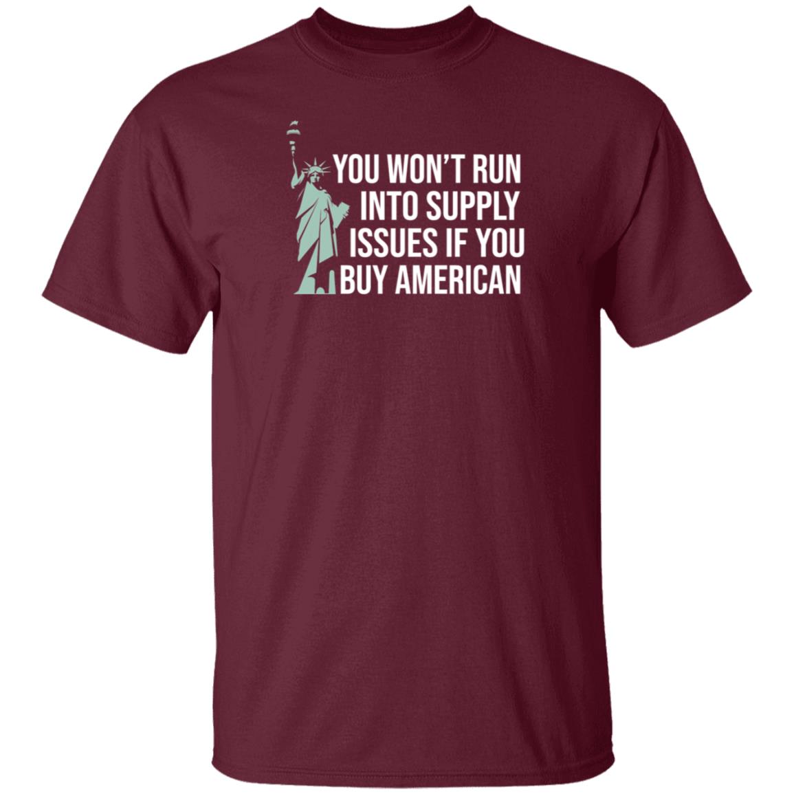 You Won't Run Into Supply Issues If You Buy American Shirt Hoodie Sweatshirt Donald Trump Jr - Teechipus