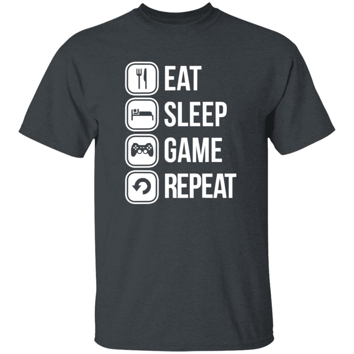 Eat Sleep Game Repeat Shirt Spooky Sweets - Teechipus