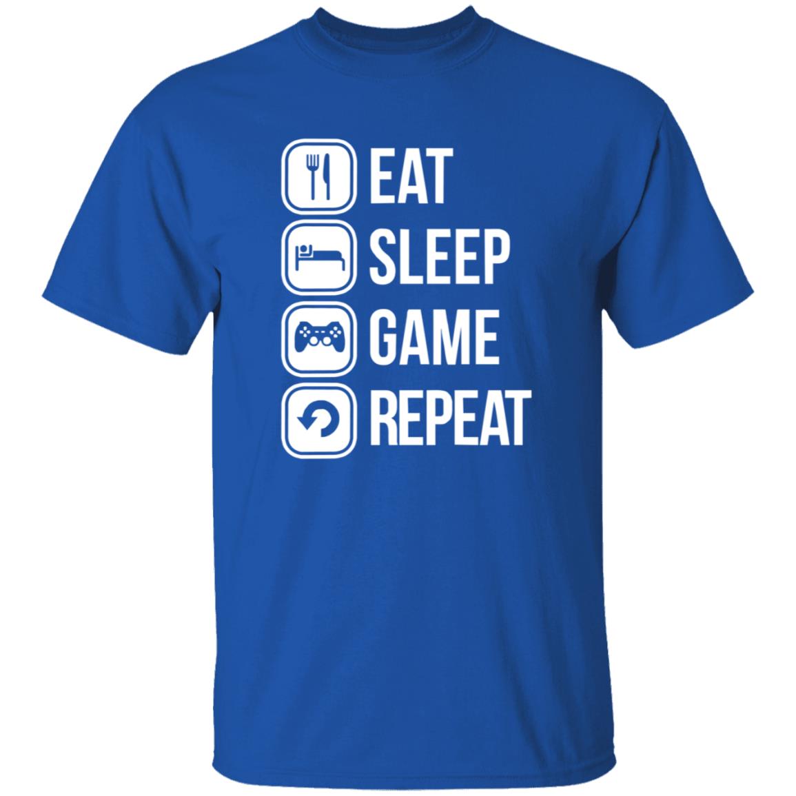 Eat Sleep Game Repeat Shirt Spooky Sweets - Teechipus