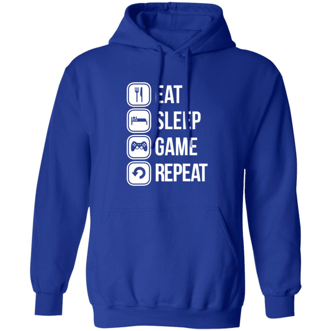Eat Sleep Game Repeat Shirt Spooky Sweets - Teechipus