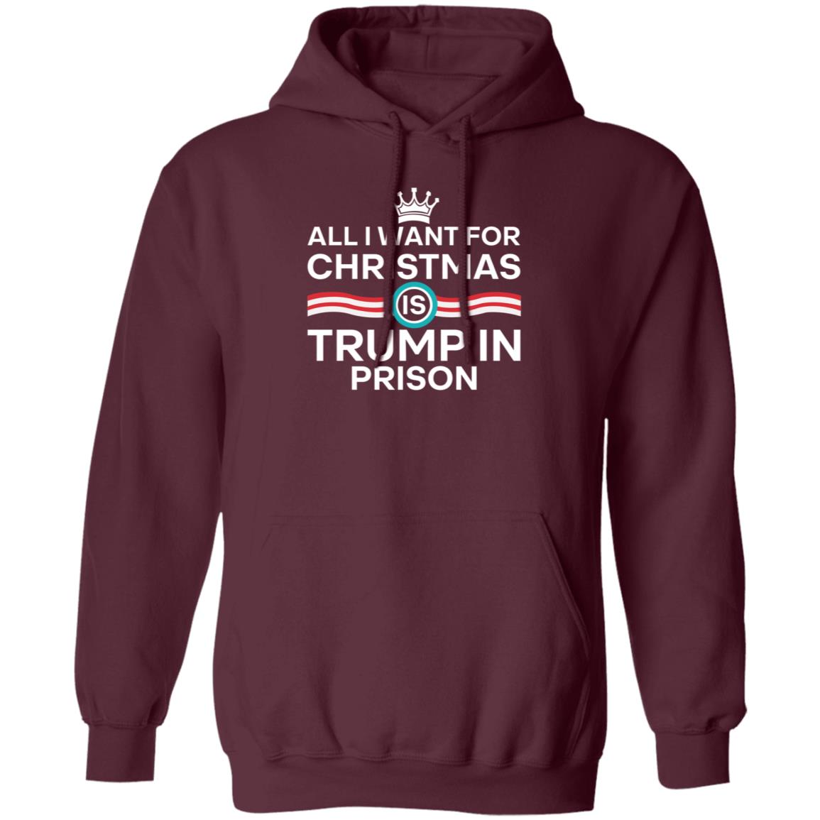All I Want For Christmas Trump In Prison Shirt Starann The Badass Liberal - Teechipus