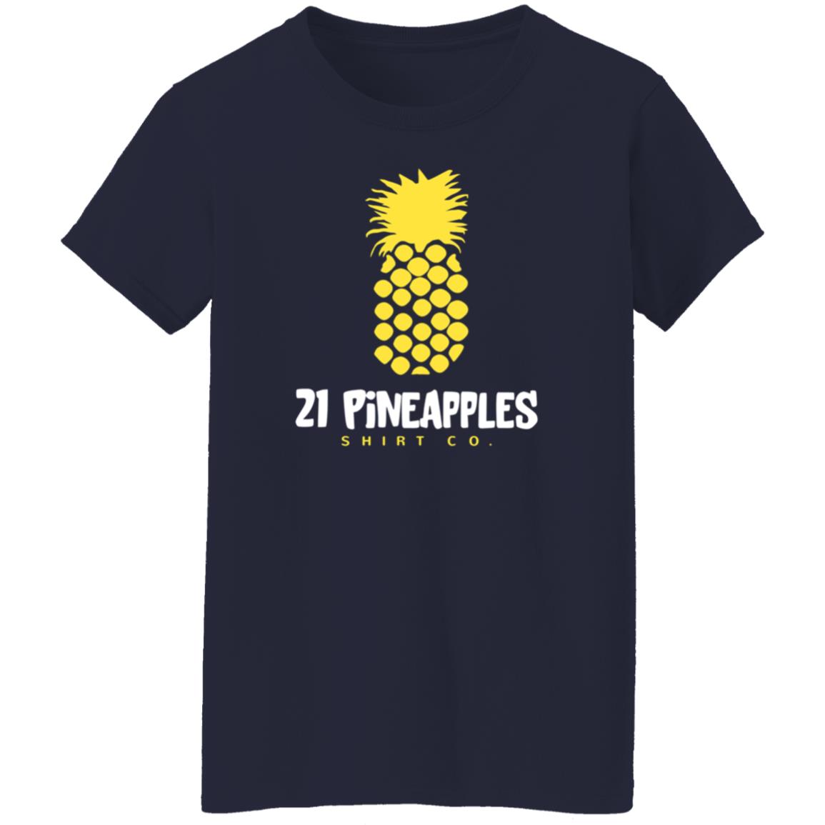 21 Pineapple Shirt Company 21 Pineapple Merch - Teechipus