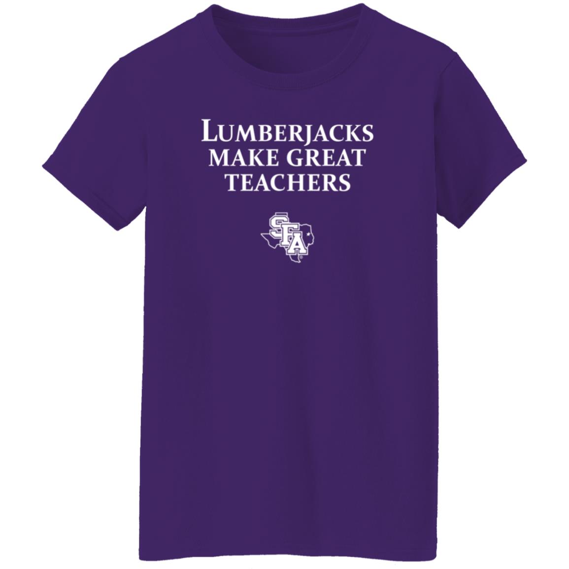 Lumberjacks Make Great Teachers Shirt Hoodie Sweatshirt - Teechipus