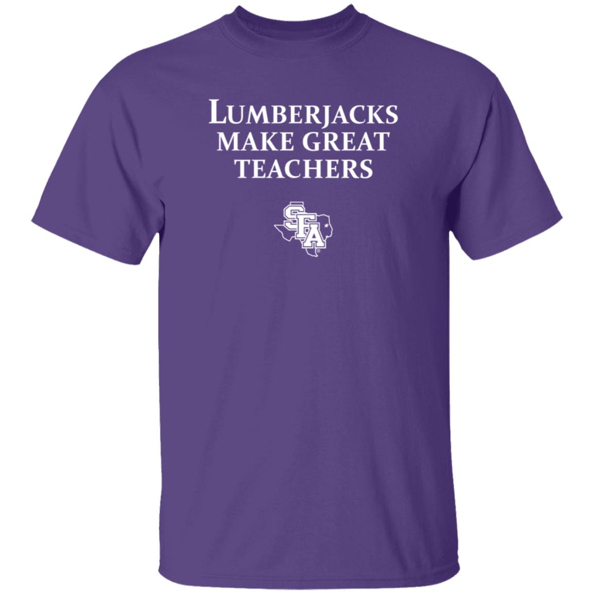 Lumberjacks Make Great Teachers Shirt Hoodie Sweatshirt - Teechipus