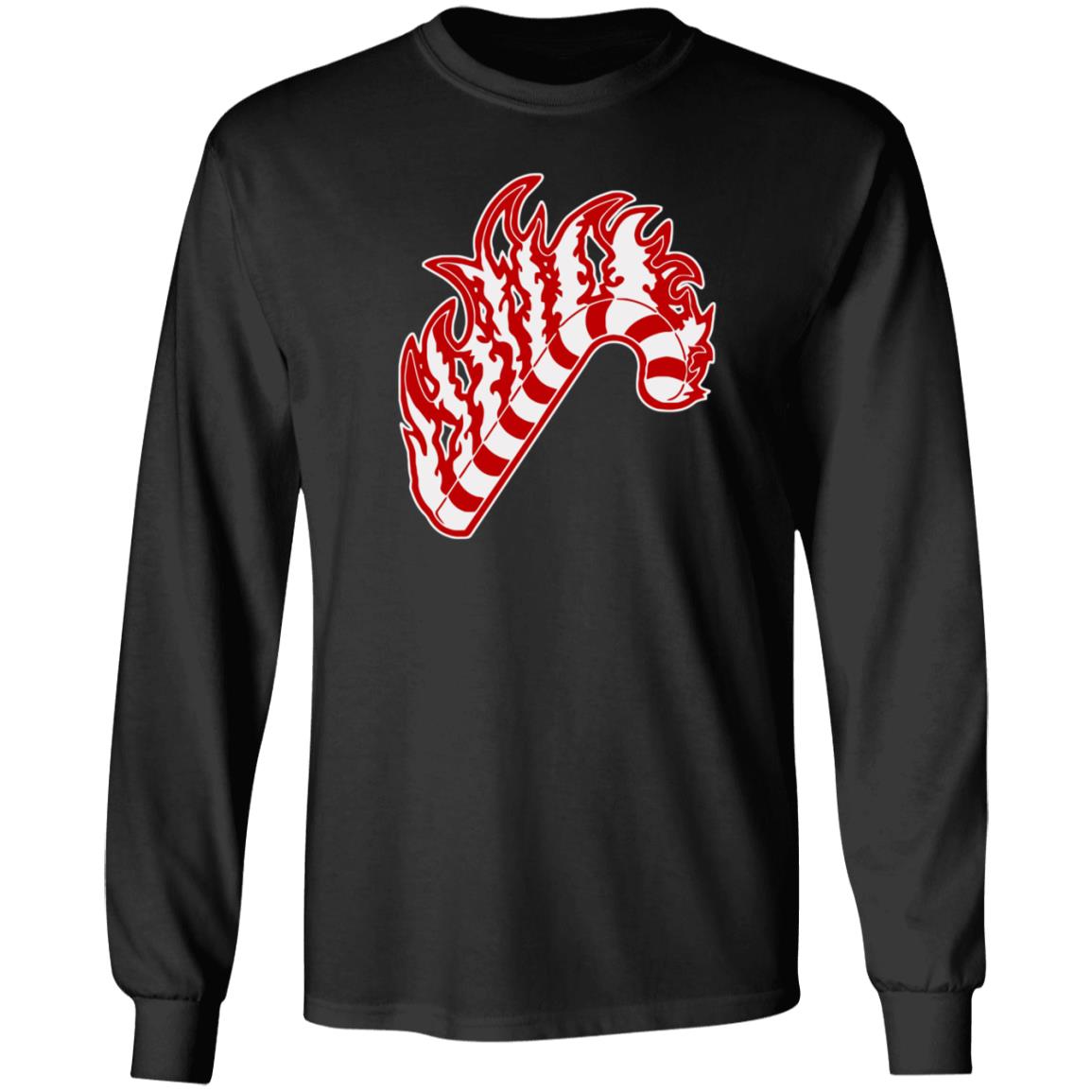 Sapnap Holiday Candy Cane Pullover Hoodie Sapnap Merch - Teechipus