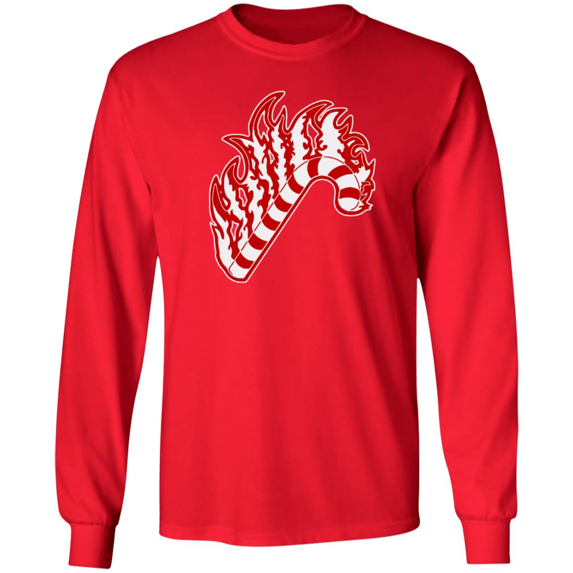 Sapnap Holiday Candy Cane Pullover Hoodie Sapnap Merch - Teechipus