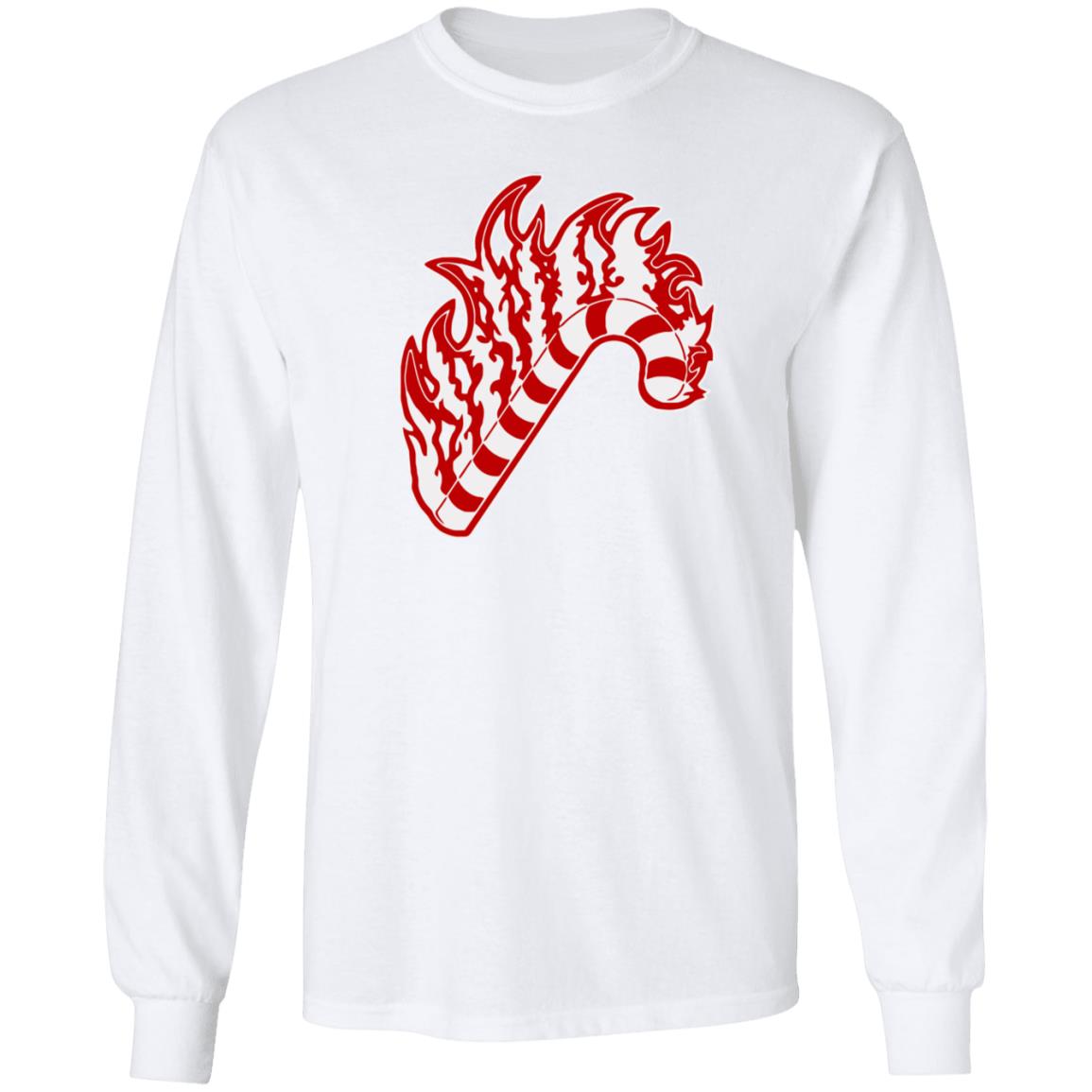 Sapnap Holiday Candy Cane Pullover Hoodie Sapnap Merch - Teechipus