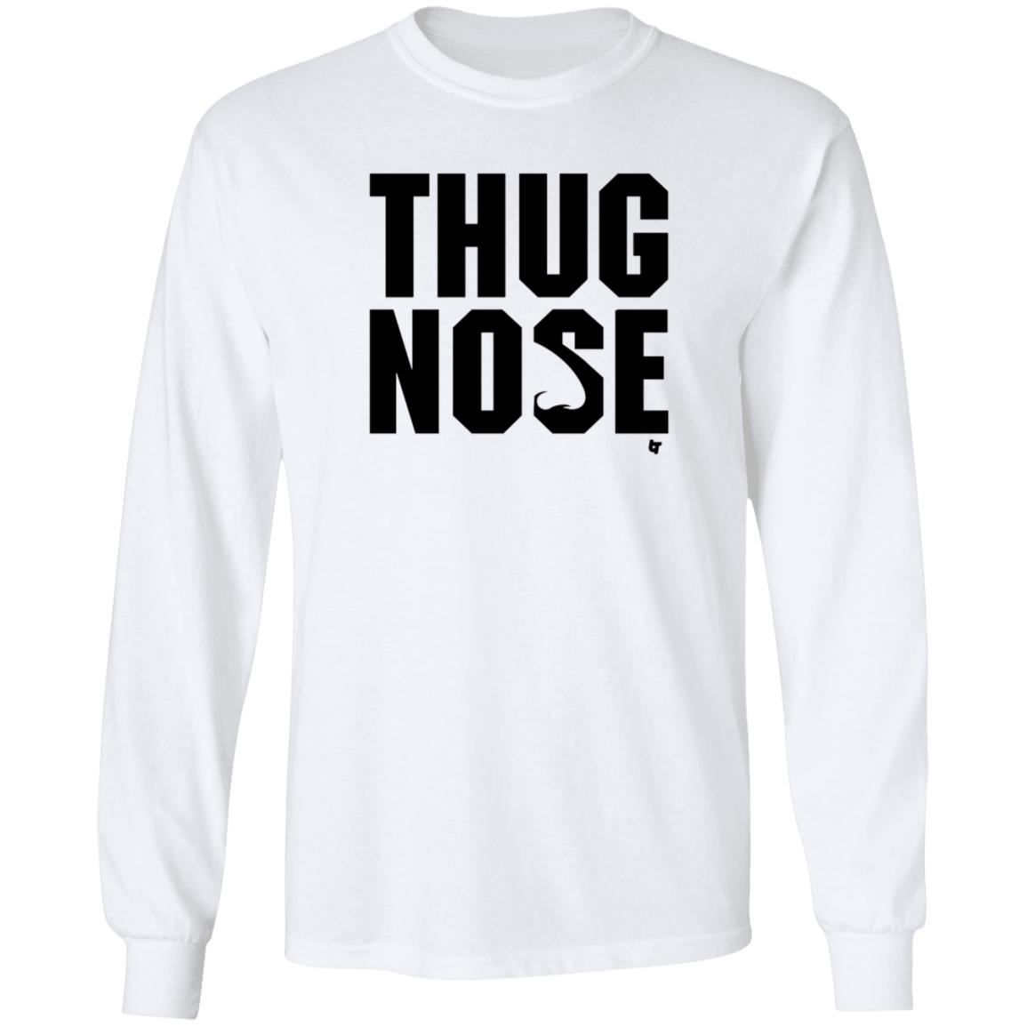 Thug Nose Hoodie Ariel Helwani Thug Nose Hoodie BreakingT Merch - Teechipus