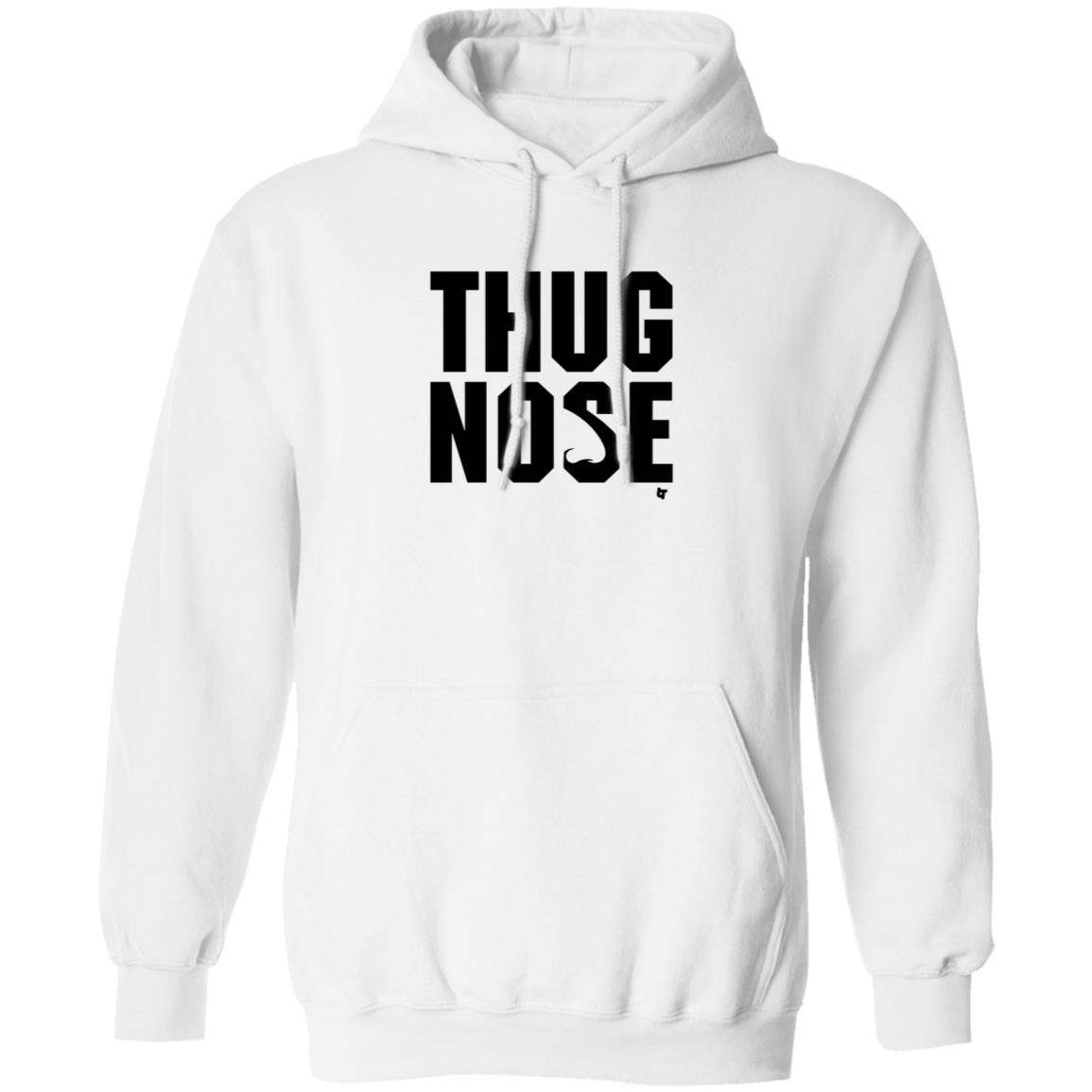 Thug Nose Hoodie Ariel Helwani Thug Nose Hoodie BreakingT Merch - Teechipus