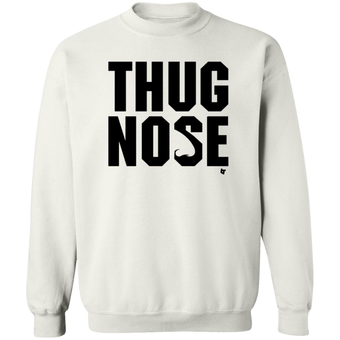 Thug Nose Hoodie Ariel Helwani Thug Nose Hoodie BreakingT Merch - Teechipus