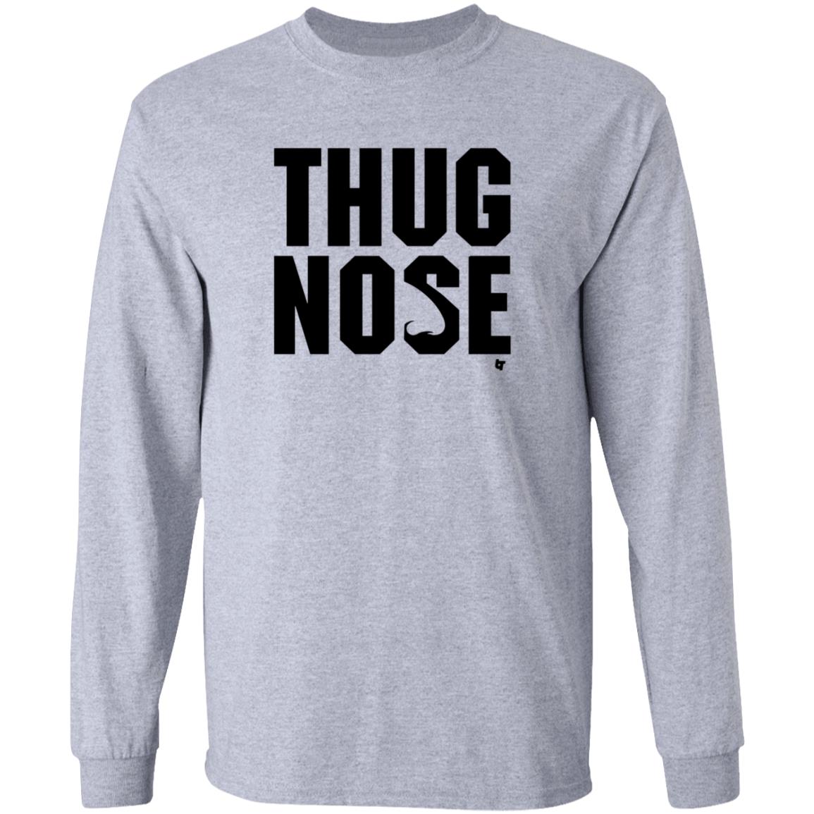Thug Nose Hoodie Ariel Helwani Thug Nose Hoodie BreakingT Merch - Teechipus