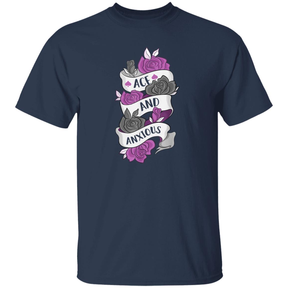 Ace And Anxious Shirt Miladyconfetti Ace And Anxious Shirt Hoodie Sweatshirt - Teechipus