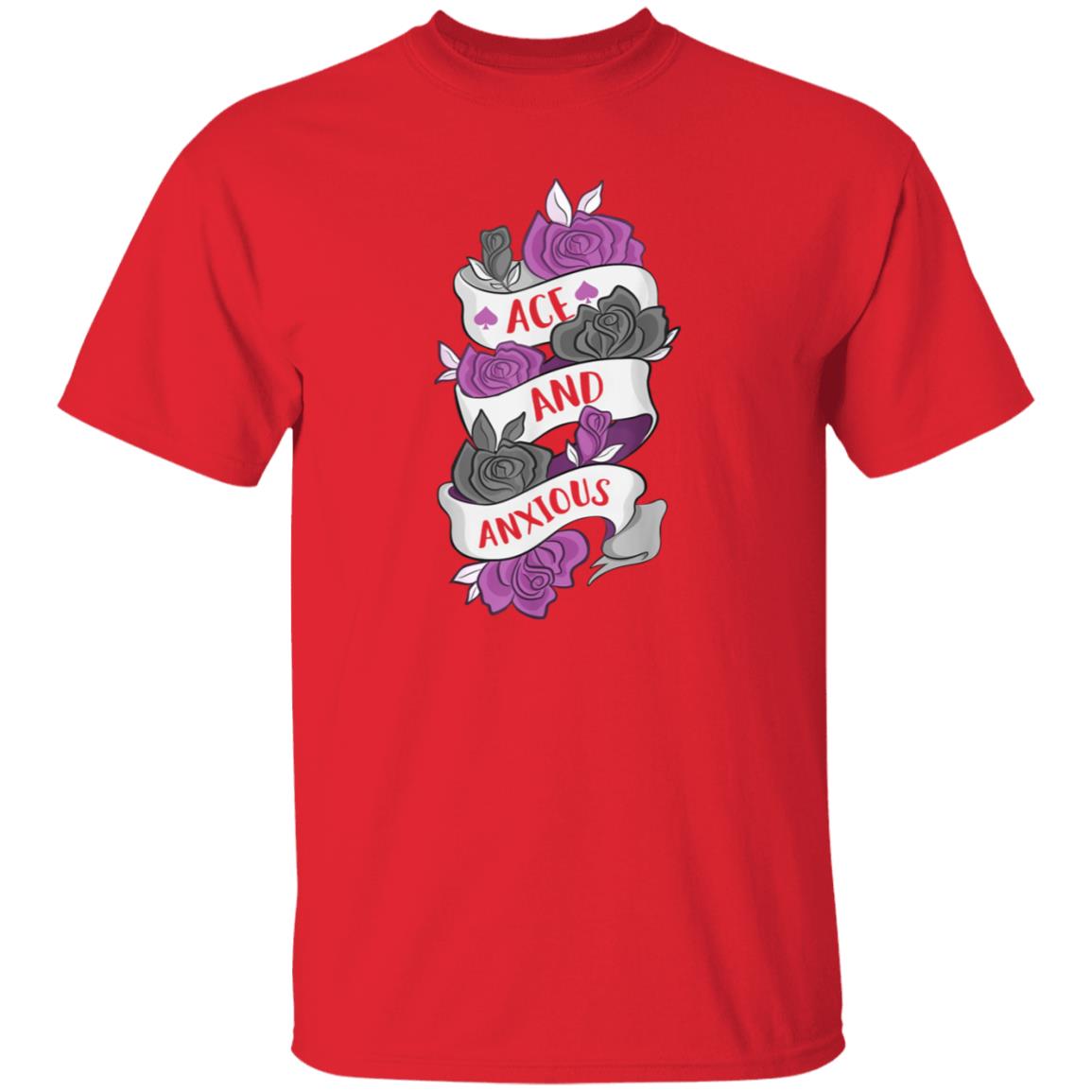 Ace And Anxious Shirt Miladyconfetti Ace And Anxious Shirt Hoodie Sweatshirt - Teechipus