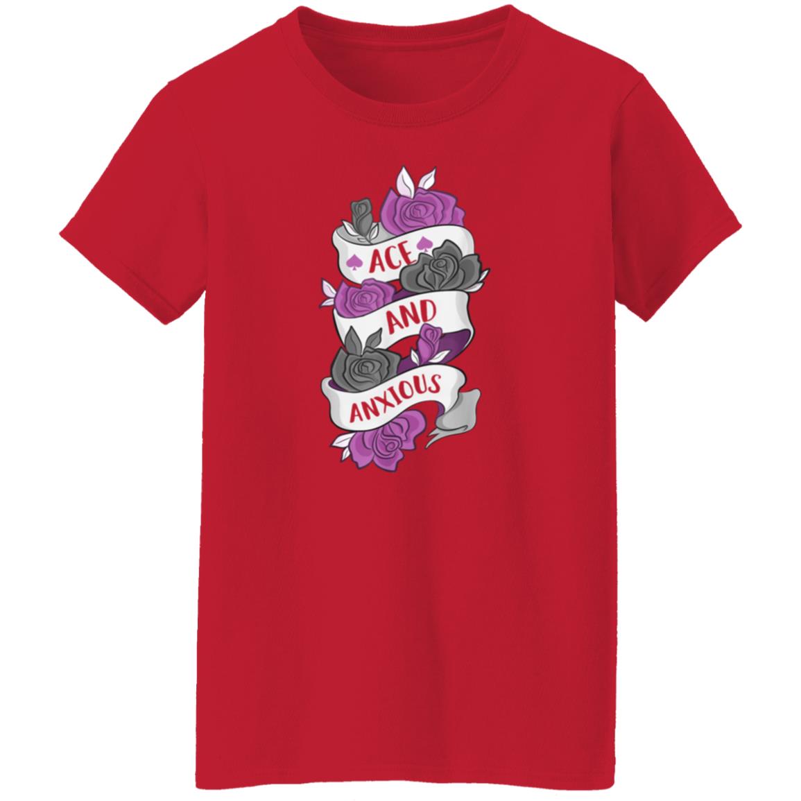 Ace And Anxious Shirt Miladyconfetti Ace And Anxious Shirt Hoodie Sweatshirt - Teechipus