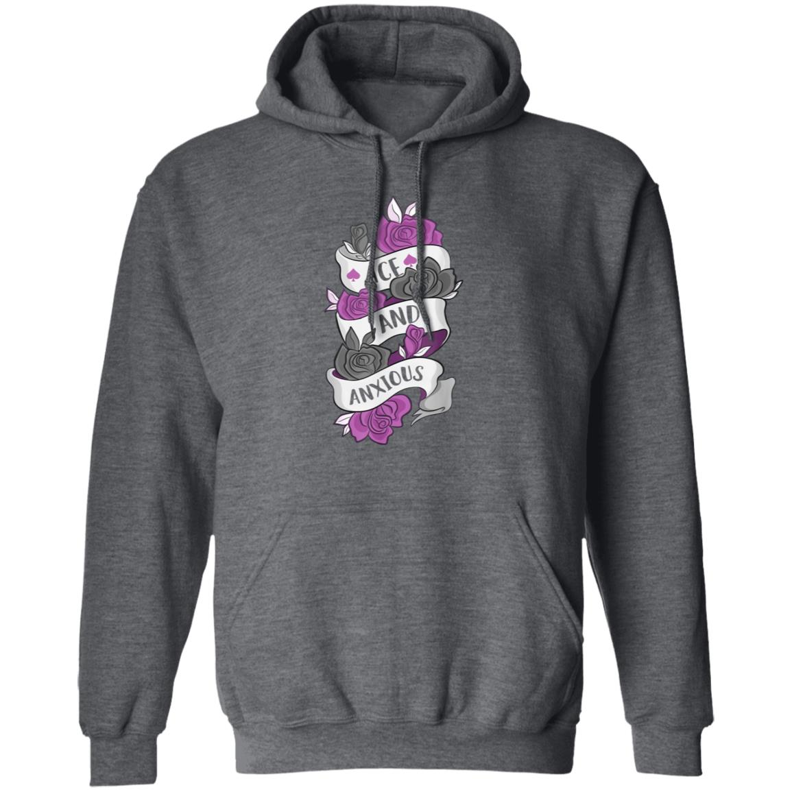 Ace And Anxious Shirt Miladyconfetti Ace And Anxious Shirt Hoodie Sweatshirt - Teechipus