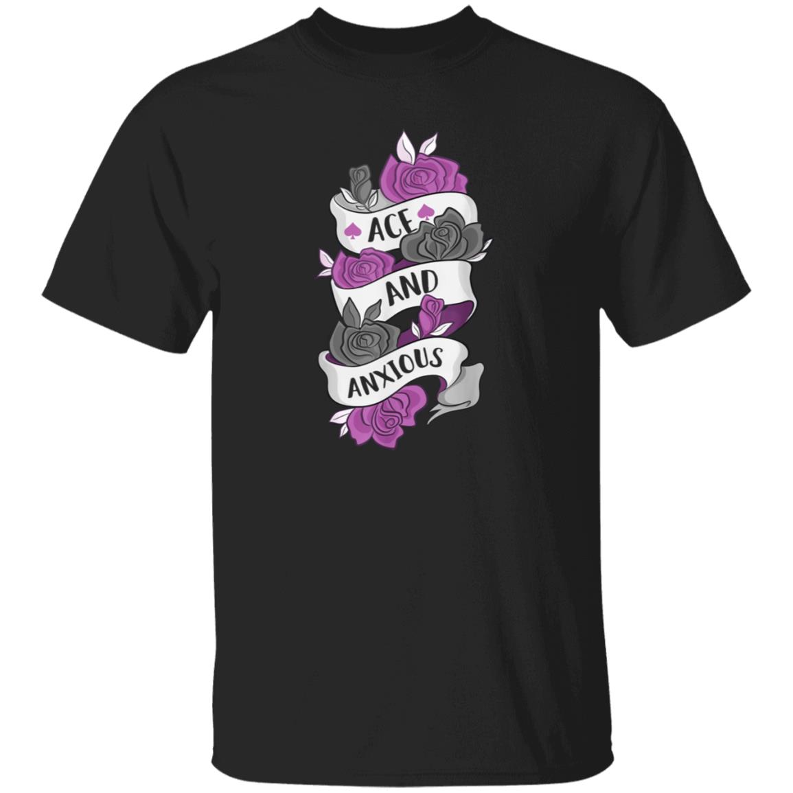 Ace And Anxious Shirt Miladyconfetti Ace And Anxious Shirt Hoodie Sweatshirt - Teechipus