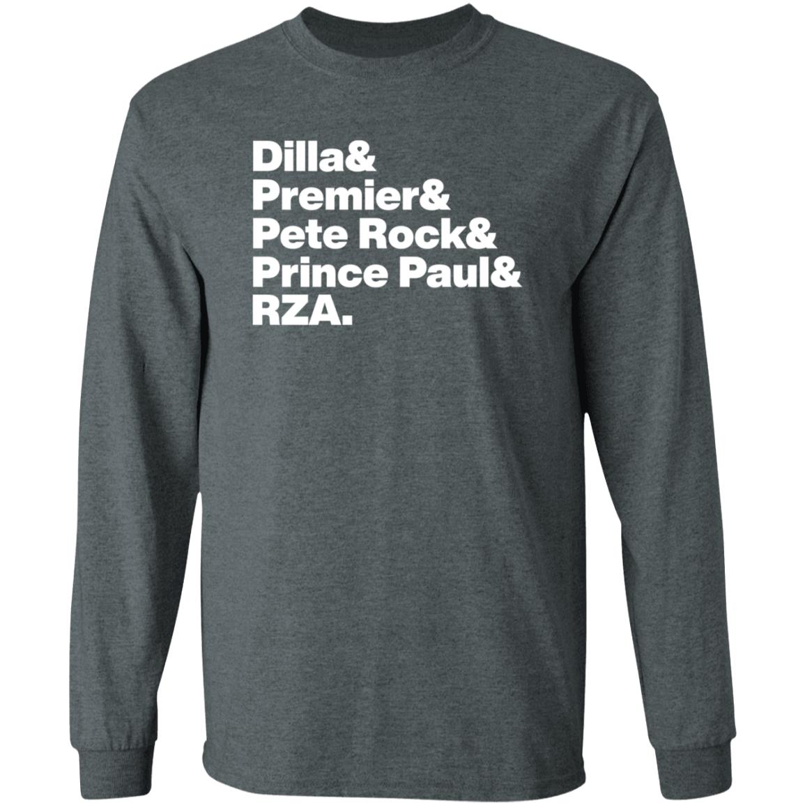 Alex Dilla Premier Pete Rock Prince Paul Rza Shirt Hoodie Sweatshirt - Teechipus