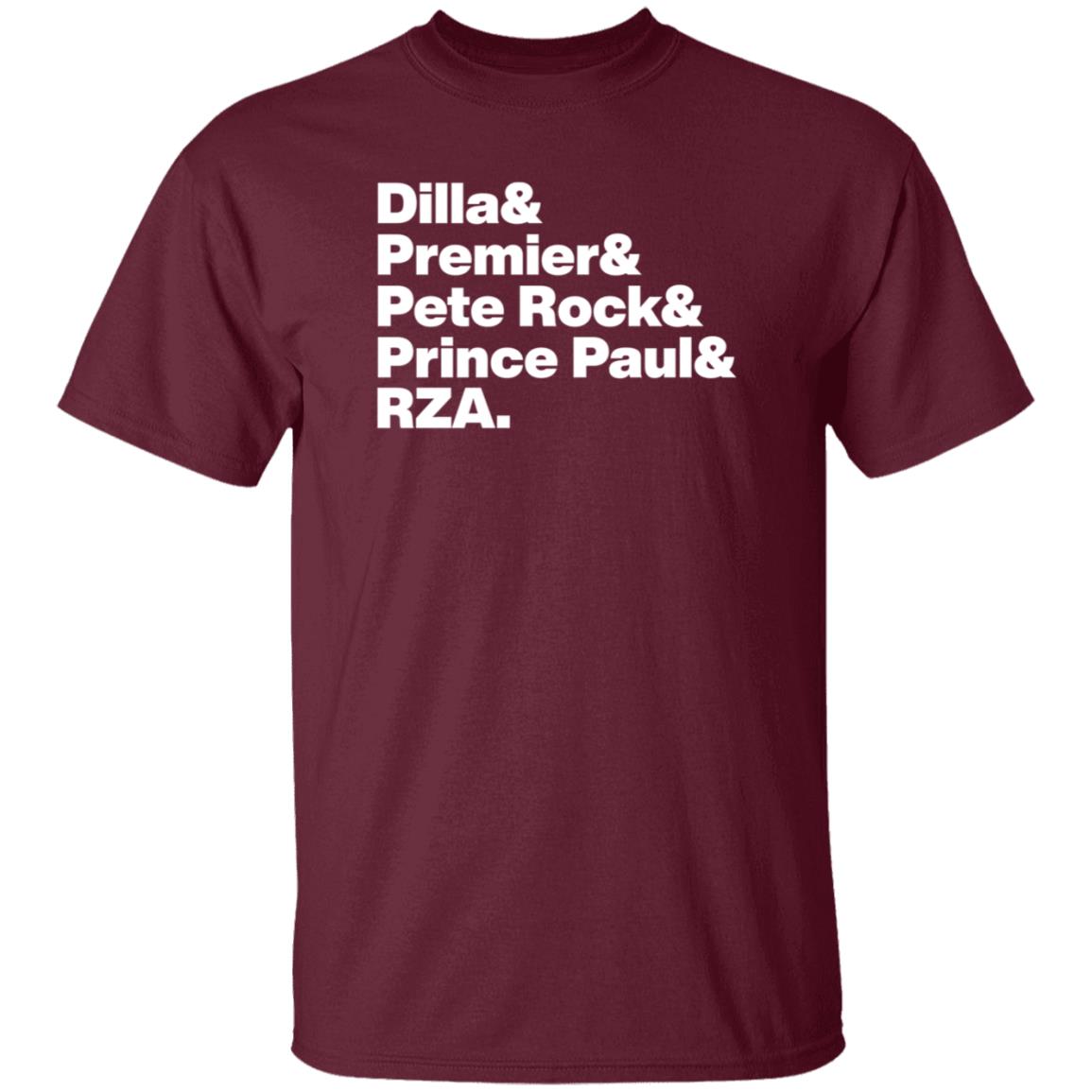 Alex Dilla Premier Pete Rock Prince Paul Rza Shirt Hoodie Sweatshirt - Teechipus