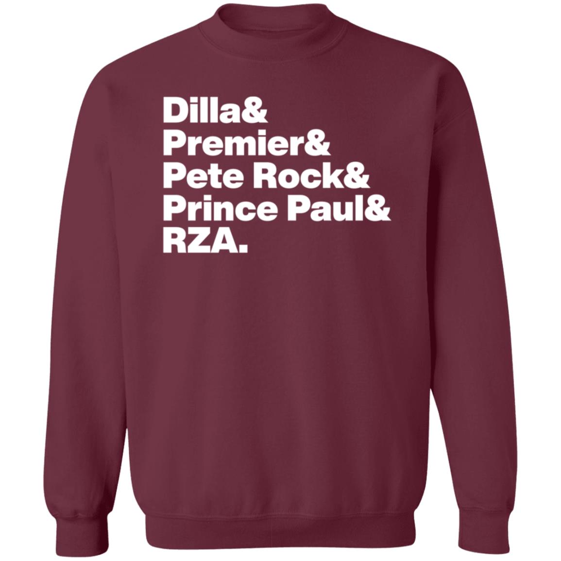 Alex Dilla Premier Pete Rock Prince Paul Rza Shirt Hoodie Sweatshirt - Teechipus