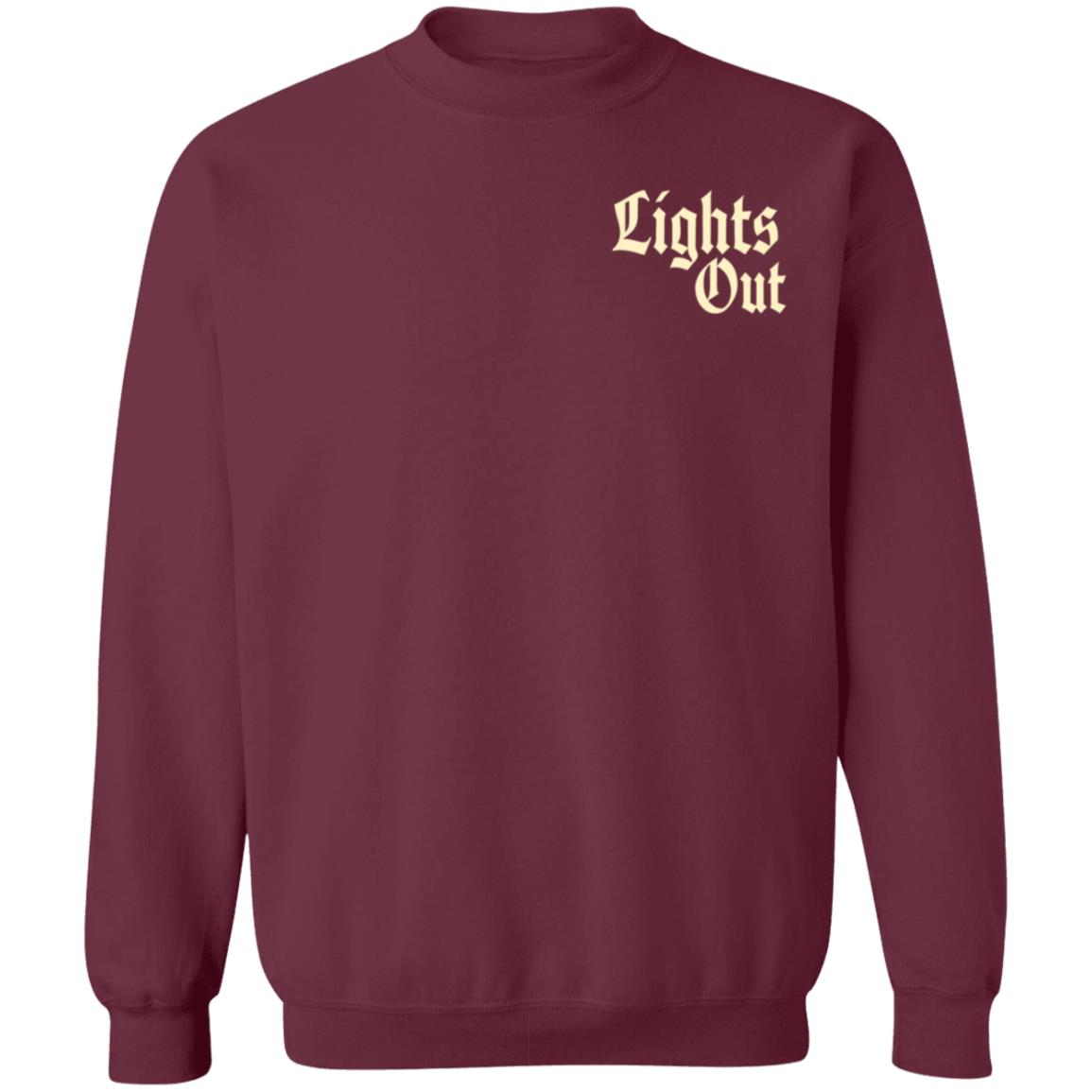Lights Out Candle Skull Shirt Lights Out Podcast Merch Mile Higher - Teechipus
