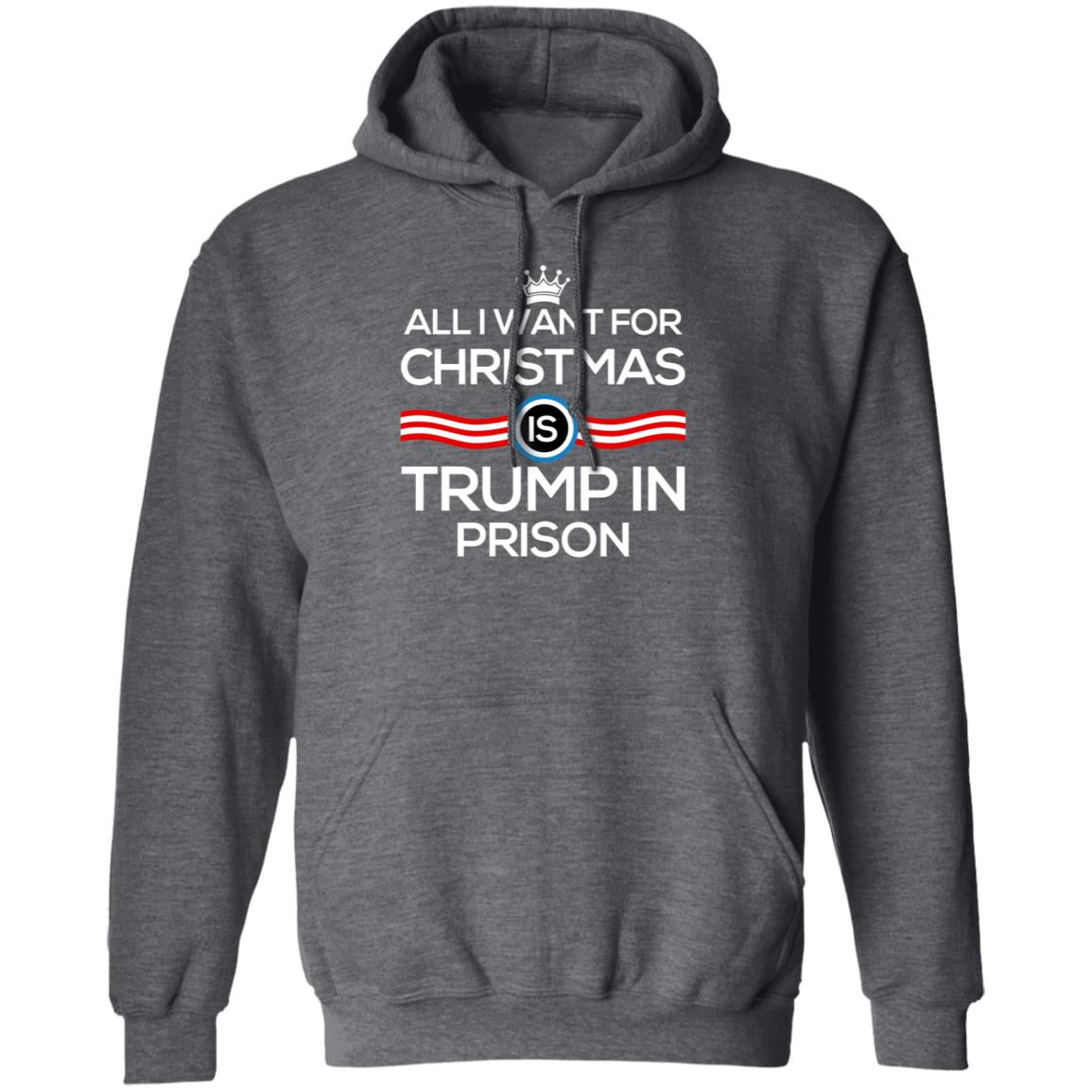 Andy Aohen All I Want For Christmas Is Trump In Prison Shirt - Teechipus