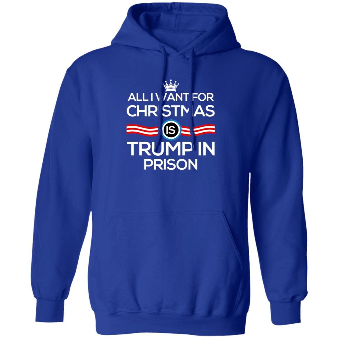 Andy Aohen All I Want For Christmas Is Trump In Prison Shirt - Teechipus