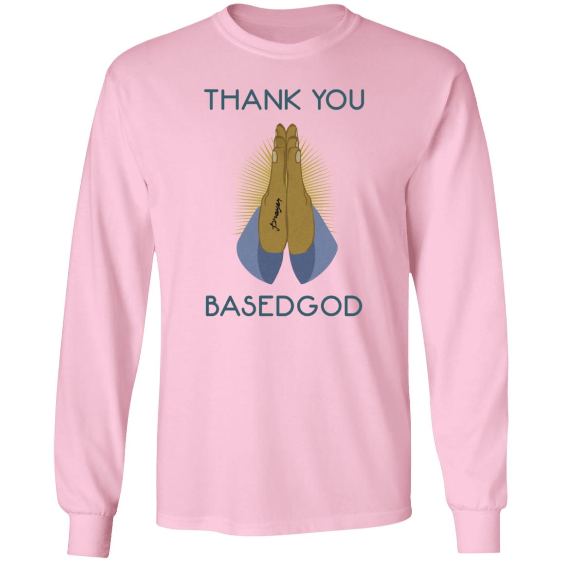 Thank You Basedgod Hoodie Basedworld Store Thank You Basedgod Praying Hoodie - Teechipus