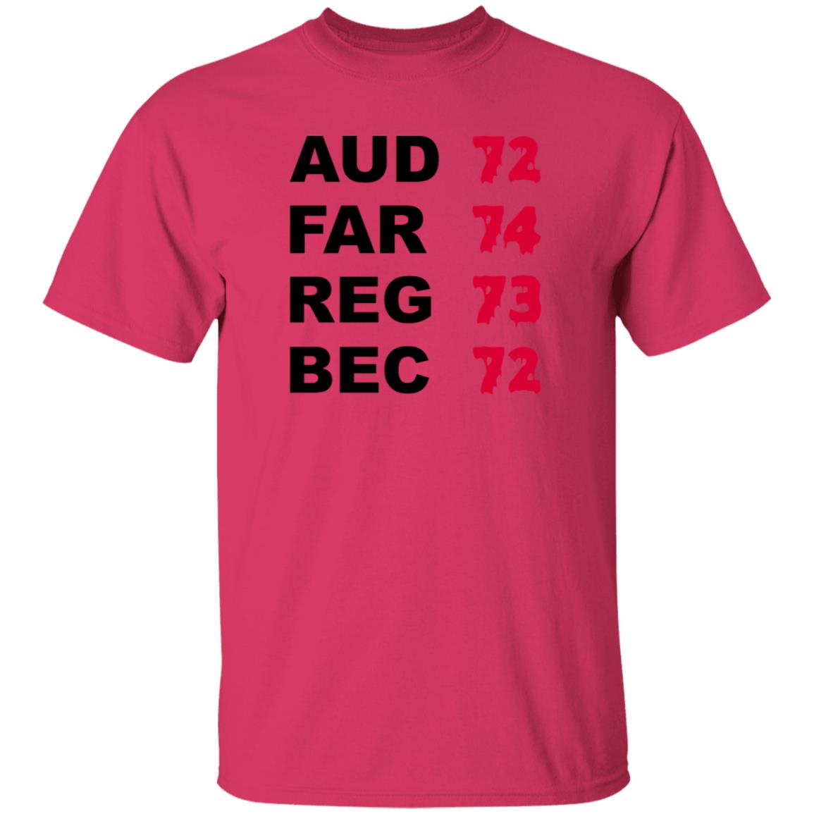 Aud 72 Far 74 Reg 73 Bec 72 Shirt Hoodie Sweatshirt - Teechipus