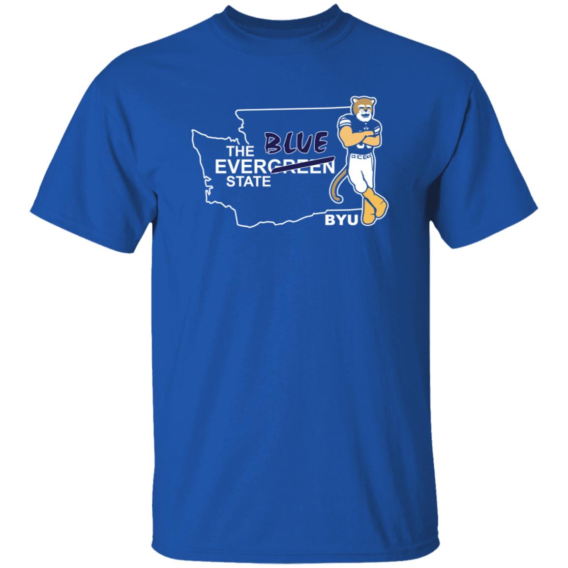 The Everblue State Shirt Byu Football - Teechipus