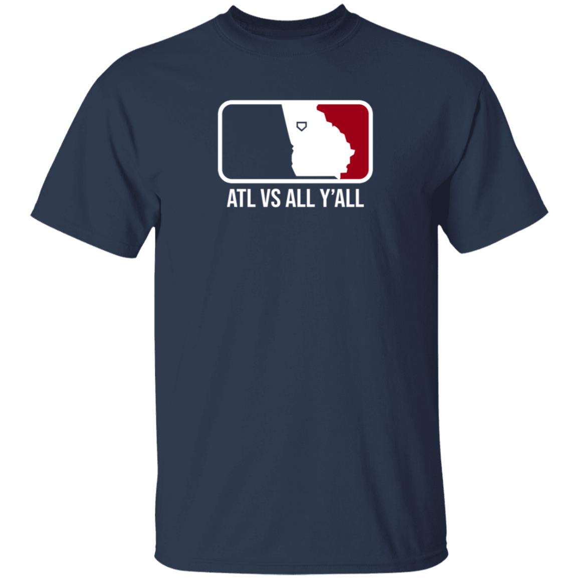 Watchlilytweet Atl Vs All Y'all T Shirt Hoodie Sweatshirt BreakingT Store - Teechipus