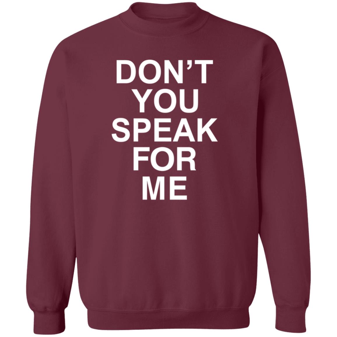 Evanescence Store Don't You Speak For Me Shirt Hoodie Sweatshirt - Teechipus
