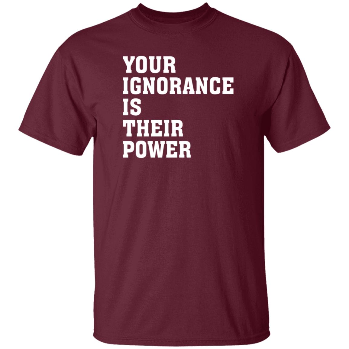 Unvaxxed Sperm Your Ignorance Is Their Power Shirt Hoodie Sweatshirt - Teechipus