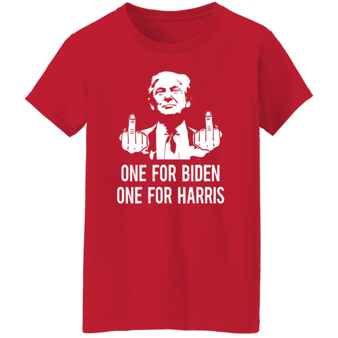 One For Biden One For Harris Shirt - Teechipus