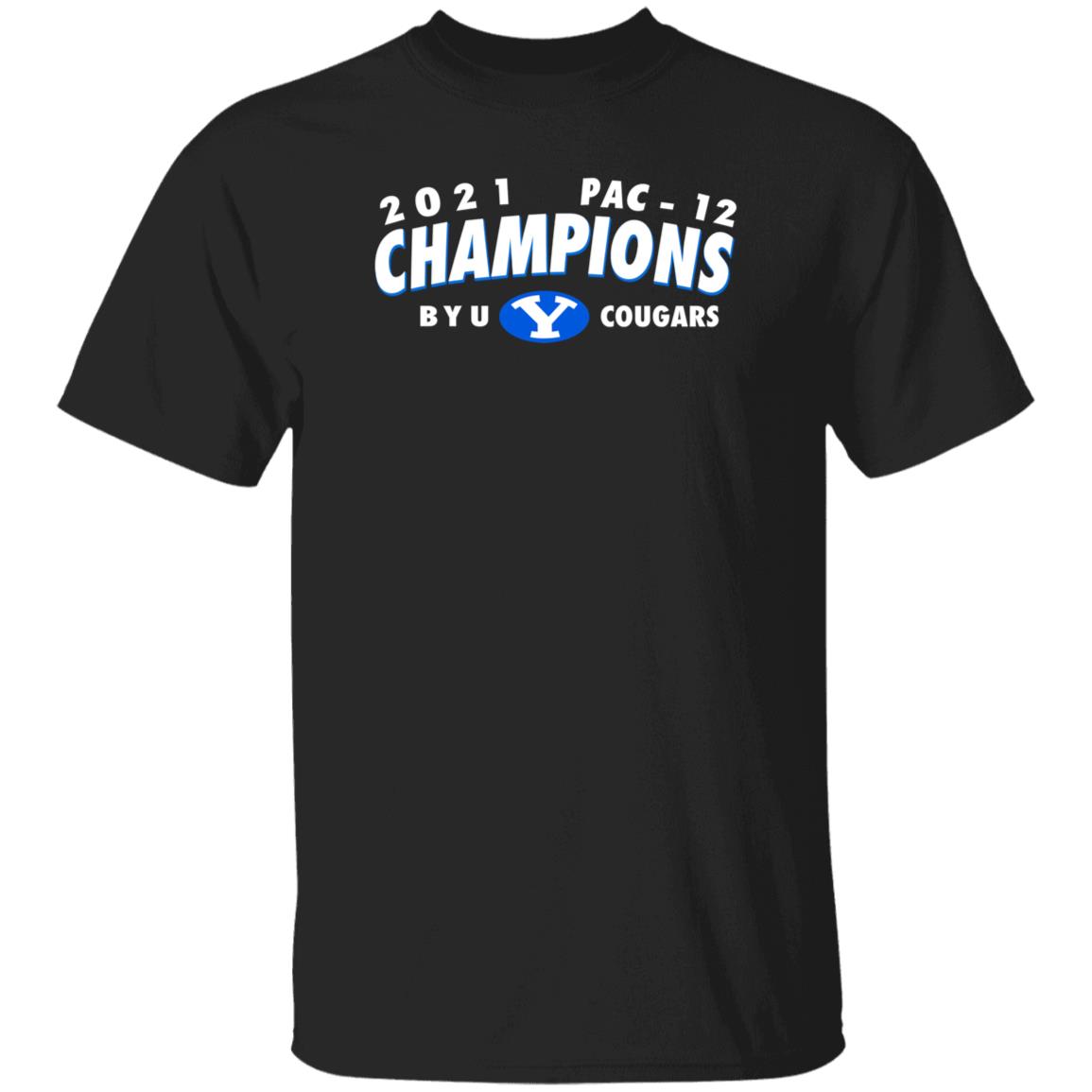 2021 Pac 12 Champions Byu Cougars Shirt Squally Canada Champions Byu Cougars 2021 Shirt - Teechipus