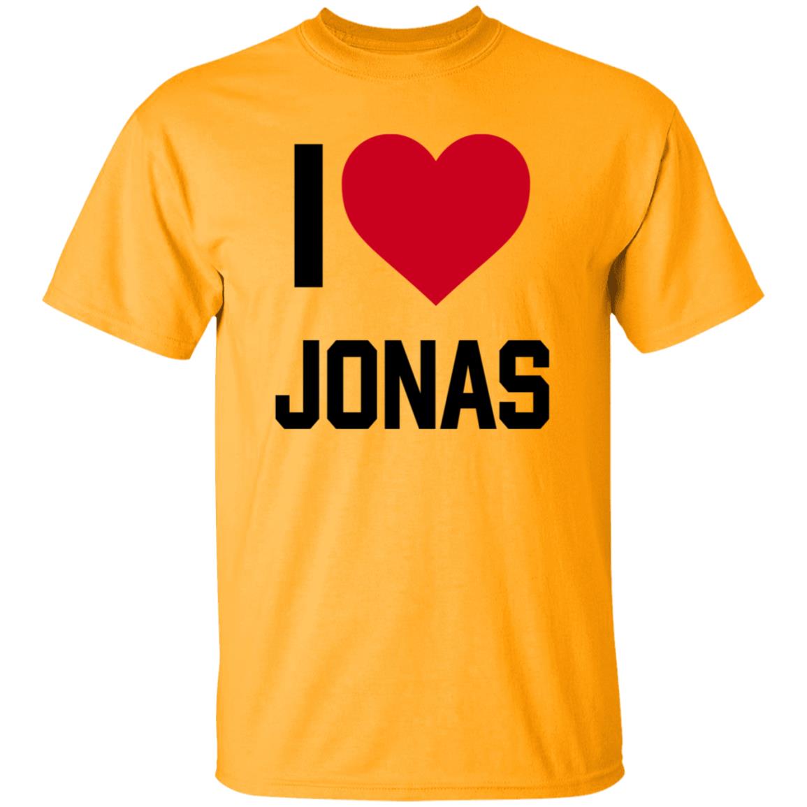 Jonas Brothers Family Roast Show On Netflix I Love Jonas Shirt Pete Davidson I Love Jonas Shirt - Teechipus