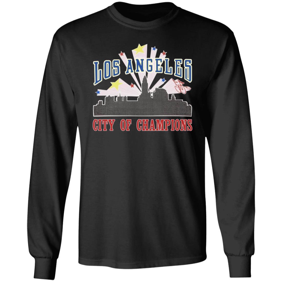 Cherry Los Angeles The City Of Champions Sweatshirt Cherry LA Merch - Teechipus