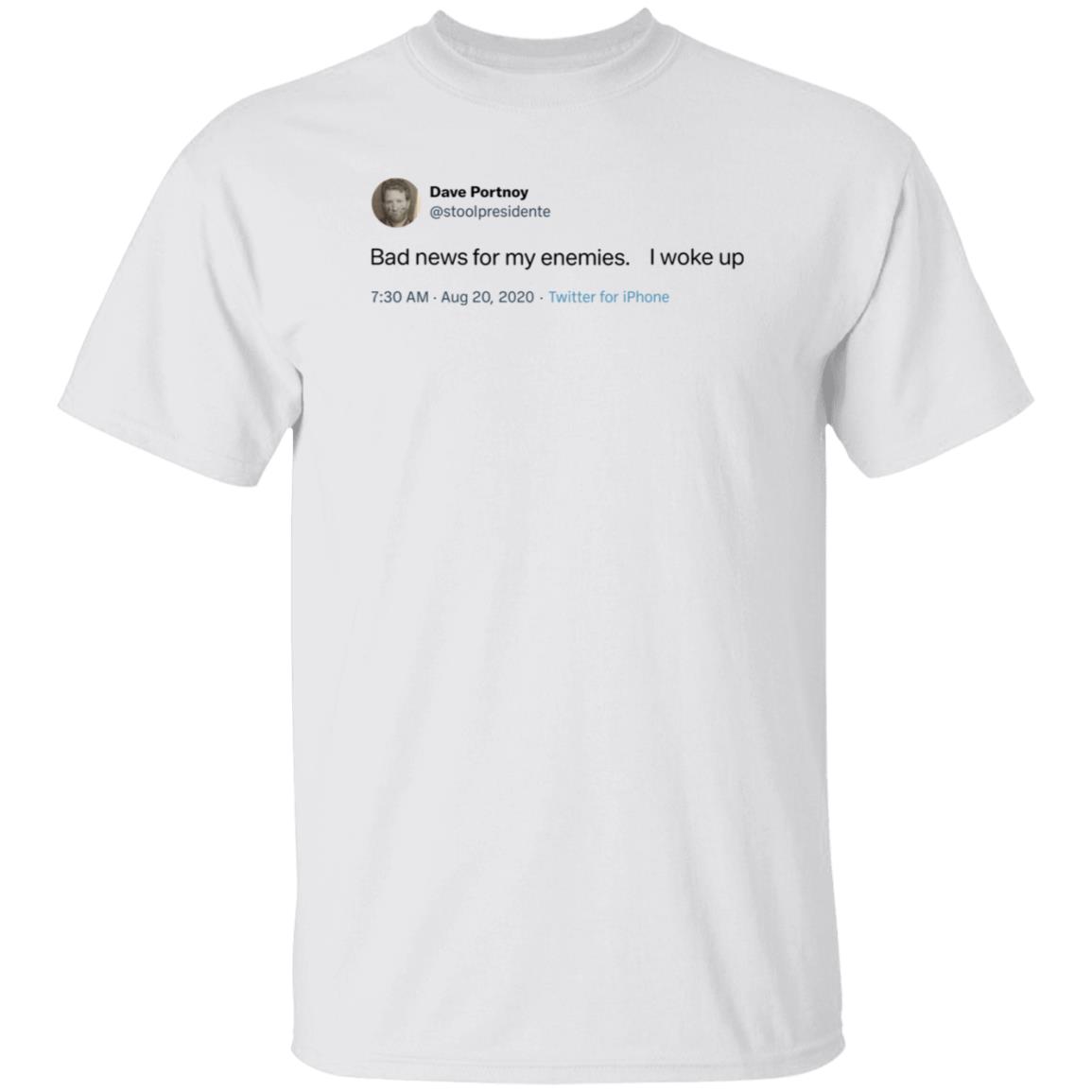 Barstool Sports Store Bad News Tee Shirt Hoodie Sweatshirt Dave Portnoy - Teechipus