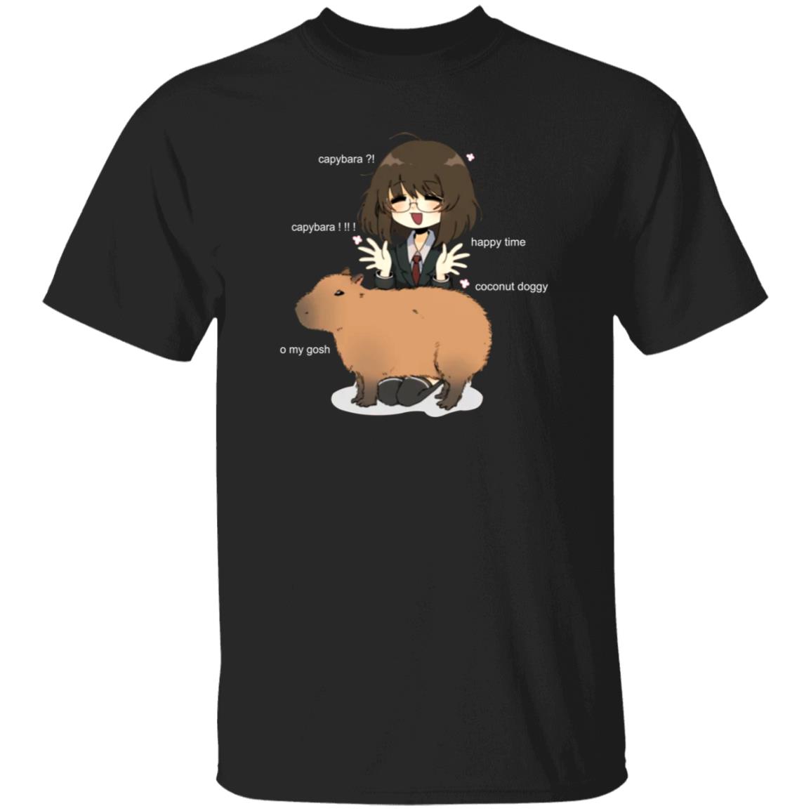 Dismiss Store Real Capybara Hours Shirt - Teechipus