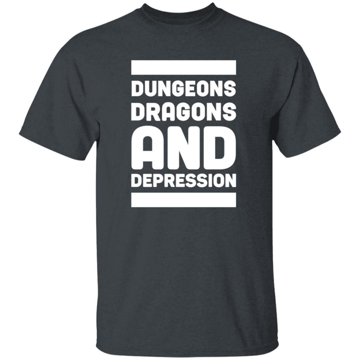 Dungeons Dragons And Depression Hoodie Lookhuman Store - Teechipus
